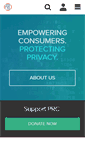 Mobile Screenshot of privacyrights.org